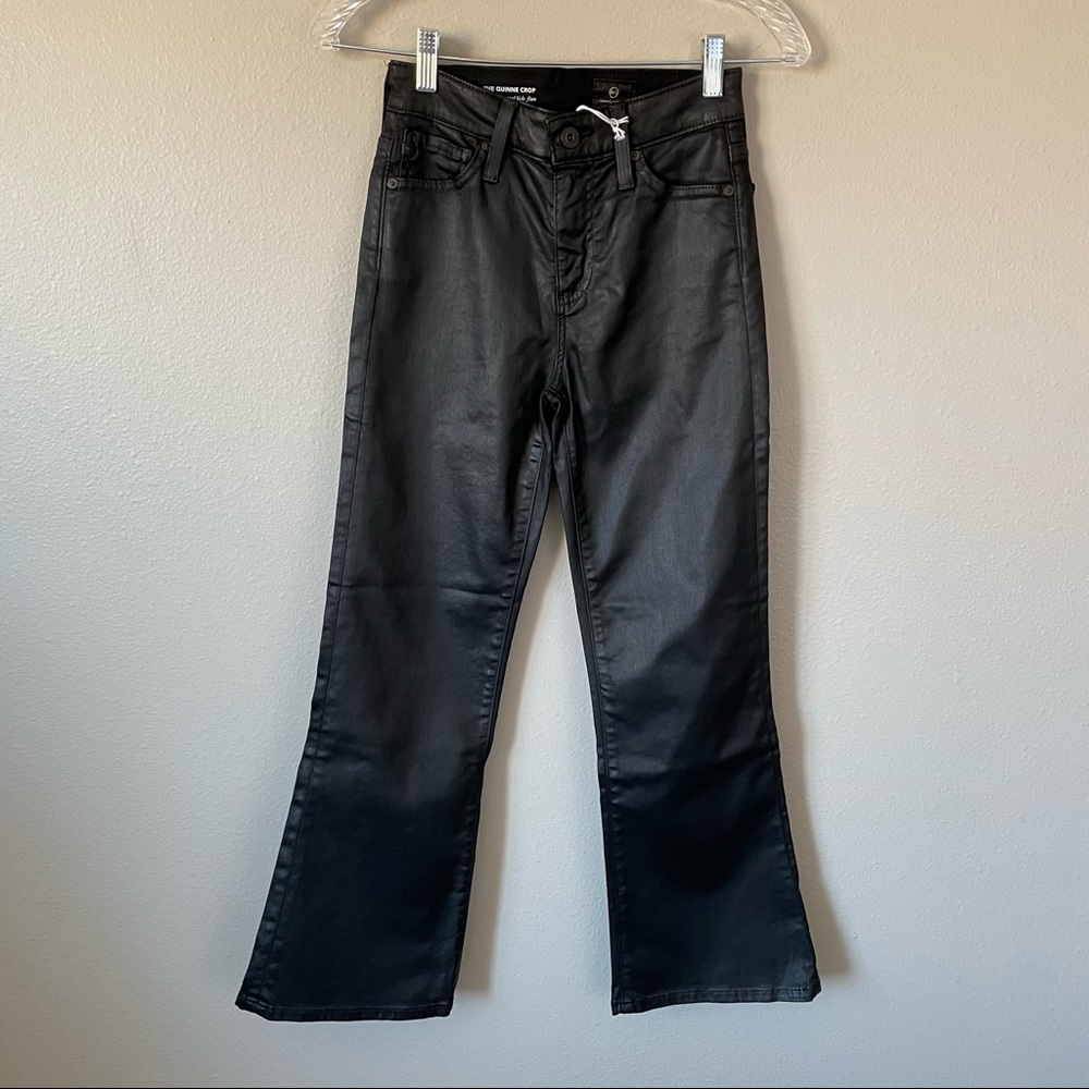 AG Adriano Goldschmied Black Flare Jeans - Picture 4 of 10